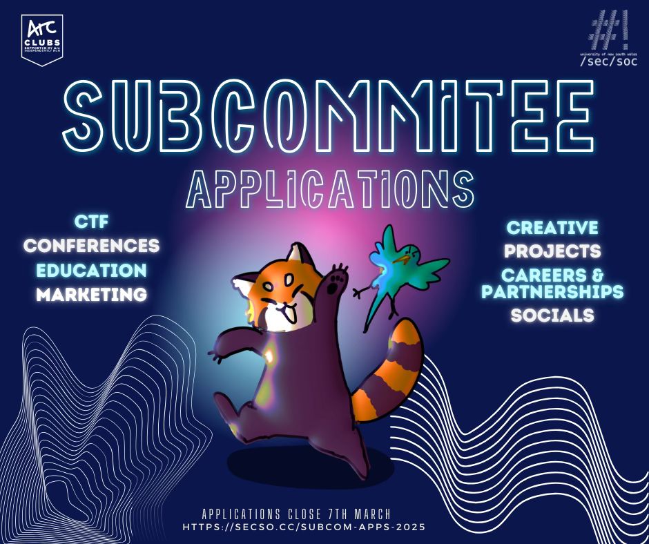 Subcommittee Applications