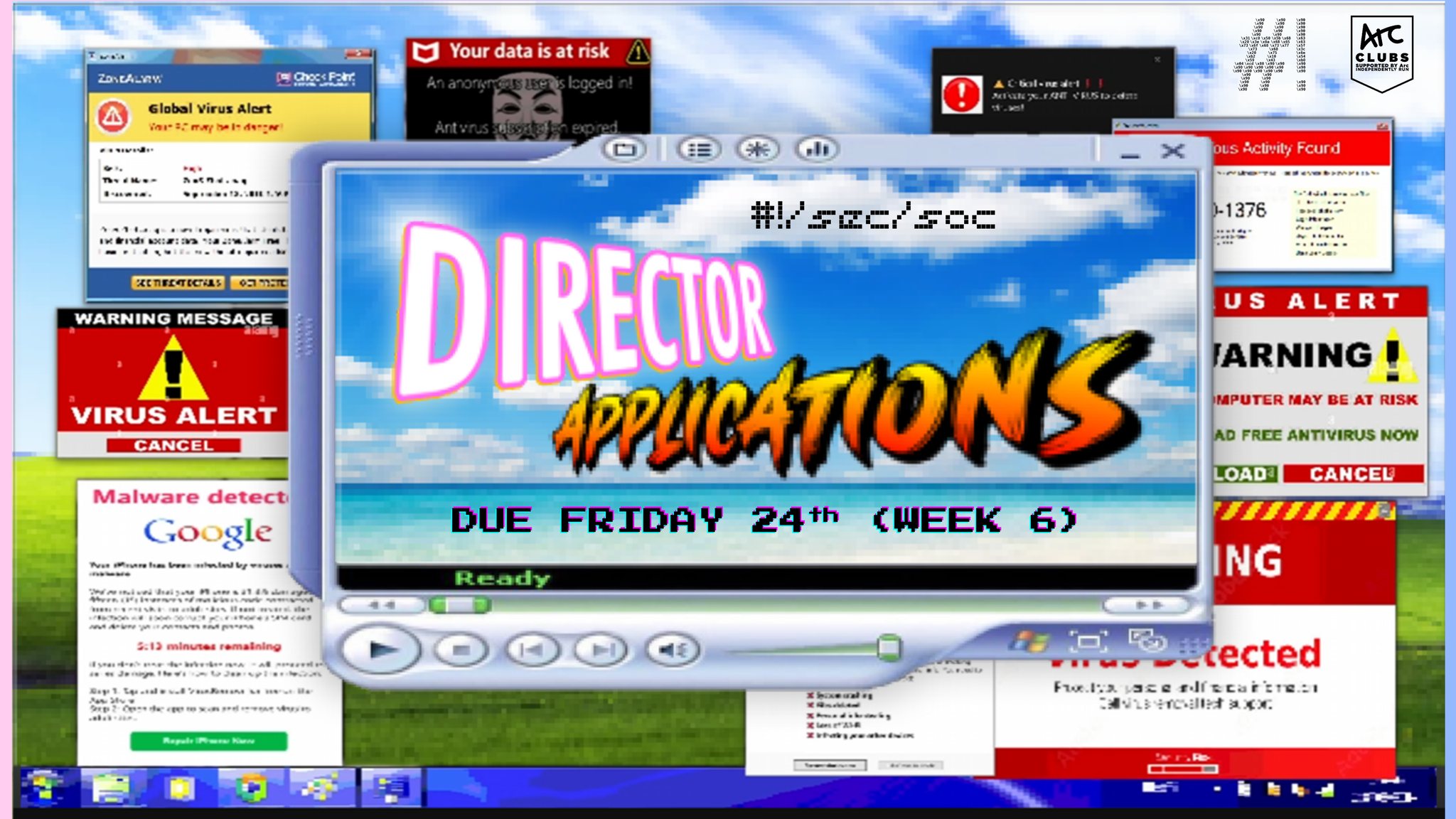 SecSoc Director Recruitment!