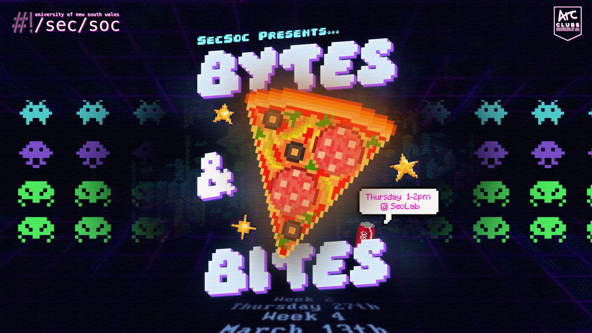 SecSoc Presents: Bytes & Bites