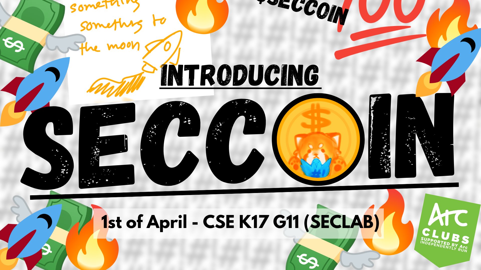 Launching SecCoin: TO THE MOON ๐โ๏ธ