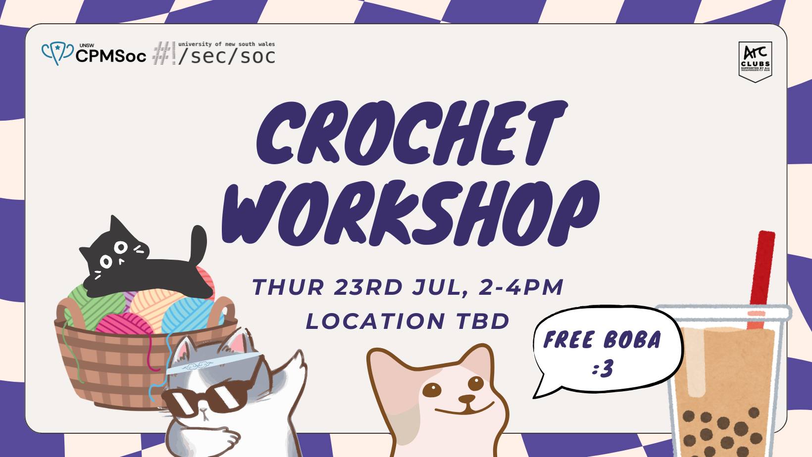 ✨Crochet Workshop 🧶