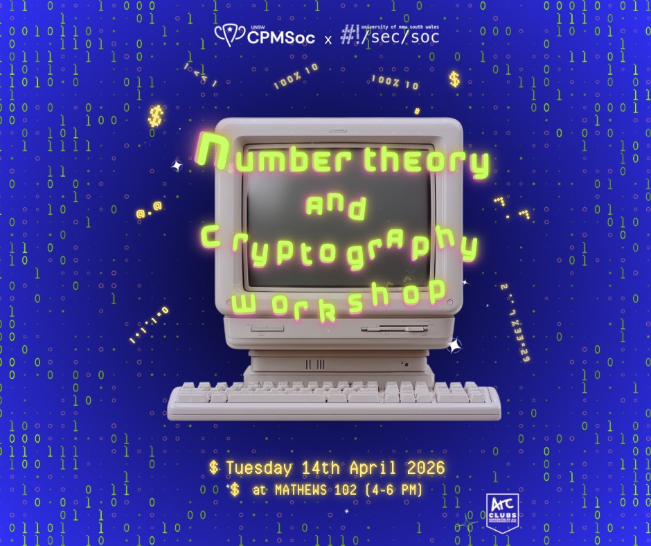 SecSoc x CPMSoc Number Theory/Cryptography Workshop
